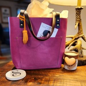 Portland Leather Goods Mulberry Medium Tote 🦄